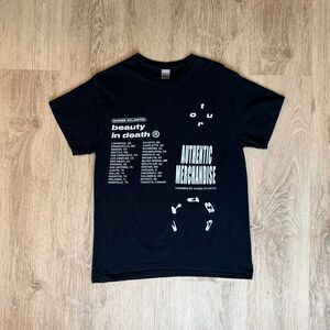 Chase Atlantic Beauty In Death Tour T-Shirt Black Medium Concert Merch